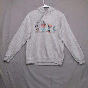 Disney Micky Mouse Character Hoodie Gray Women‎ Size | S
